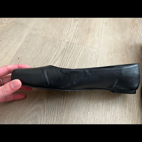 NWOT Reformation Mikayla ballet flats, black, size 8 - Picture 5 of 11